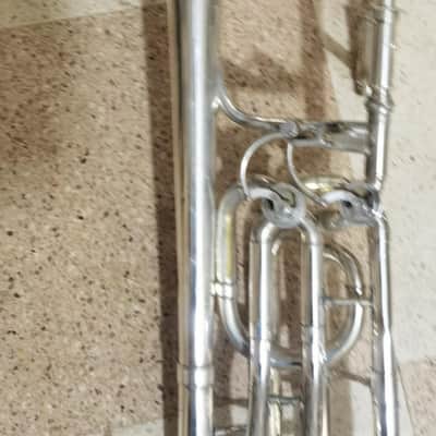 Very rare Vintage Bb/F Trombone Henri Selmer Paris Largo LB44 image 7