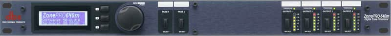 DBX ZONE-PRO-640M 6X4 Digital Zone Processor image 1