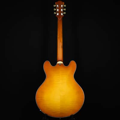 Eastman T486 Thinline Semi-Hollowbody Electric Guitar- Goldburst 2026 (P2501339) image 4