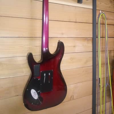 Schecter Blackjack SLS C-1 FR Sustainiac 2015 - see through purple image 6