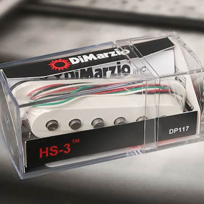 DiMarzio DP117W HS-3 Stratocaster Pickup - White imagen 1