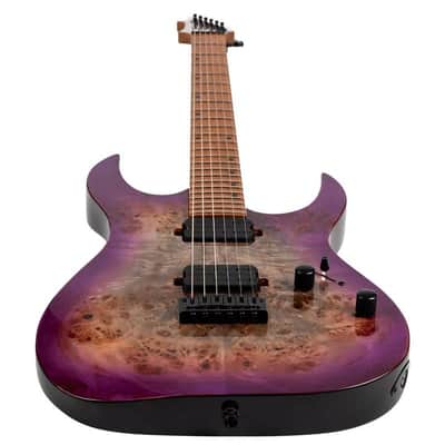 Spira S-450 TPP Double Cutaway Roasted Poplar Flamed Maple Top Canadian Roasted Maple Neck 6-String Electric Guitar image 8
