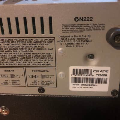 Crate TX50-D LIMO Combo Amp image 8