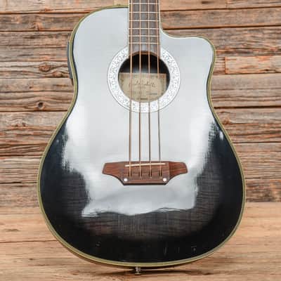Carlo Robelli CRB40B Acoustic Bass Transparent Black image 8