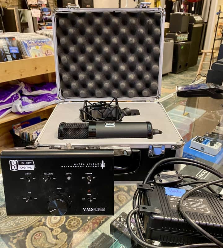 Slate Digital VMS One mic package - w/mic, case, preamp, power supply AND software license image 1