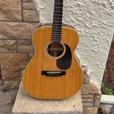 Yamaki Deluxe Folk No. 18 1973 Japan MIJ like Martin * serviced* vintage acoustic guitar image 2