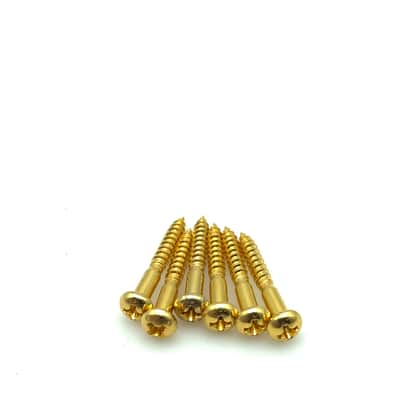 Stratocaster Style Tremolo Screws Gold image 1