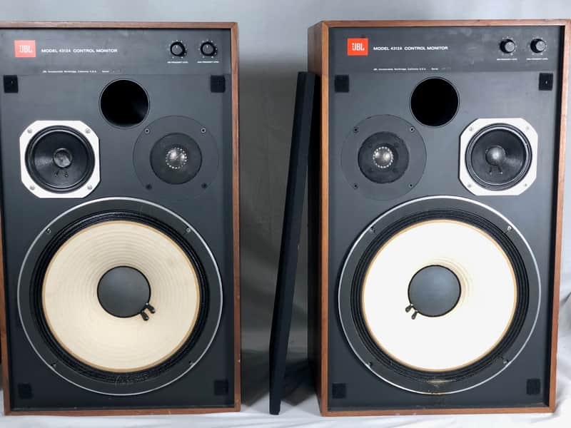 JBL 4312A コントロールモニター EXCELLENT JBL 4312A CONTROL MONITOR SPEAKERS – 1-YEAR WARRANTY