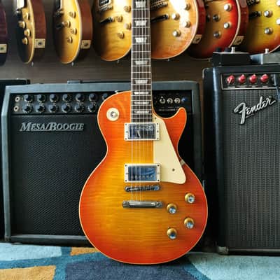 Gibson 1960 Les Paul Standard Reissue 2024 - Tangerine Burst image 1