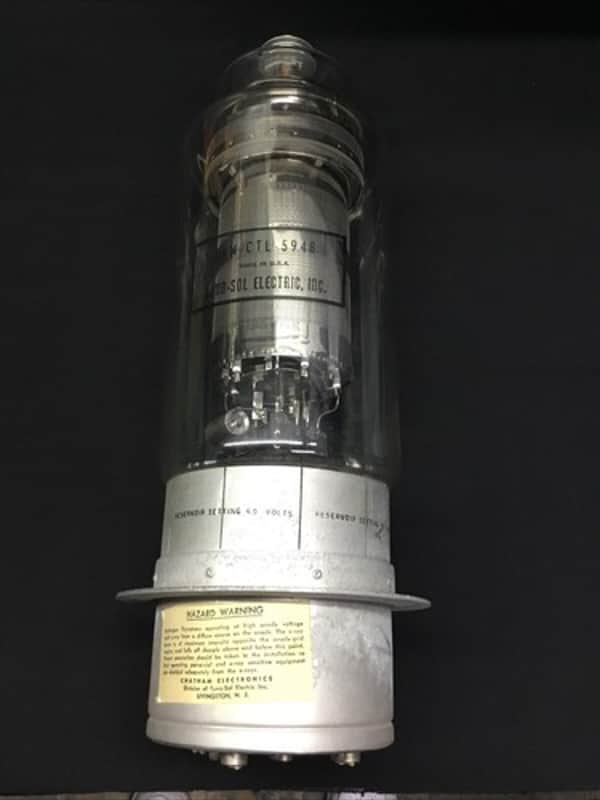 TUNG SOL JAN CTL 5948 High Power Hydrogen Thyatron RADAR VACUUM TUBE Z.8838 image 1