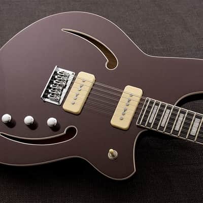 Reverend Airwave 12-String Metallic Bordeaux image 3