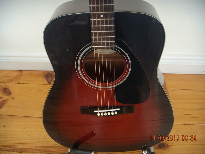 Yamaha FG411S VS 1994 Red Sunburst | Reverb