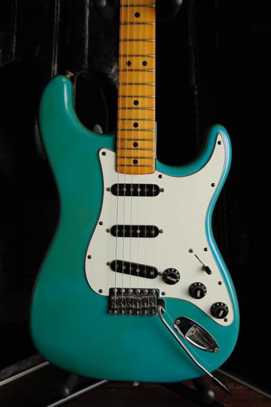 Fender International Series Stratocaster Maui Blue 1981 Vintage Guitar Pre-Owned image 1