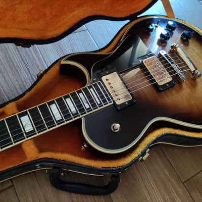 Aria Pro 2 II Les Paul Custom LC750 77-78 made in japan matsumoku rare transition model with case image 4