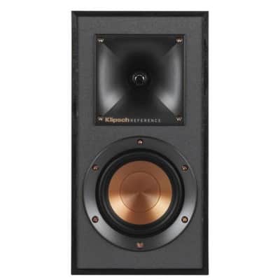 Klipsch Reference R-41M Bookshelf Home Speakers, Black Textured Wood Grain Vinyl, Pair image 4