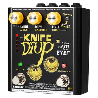 Knife Drop Jack White OctaFuzz + synth Eventide image 3