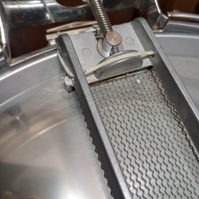 Rogers "Big R" Dyna-Sonic 5x14" Brass Snare Drum 1975 - 1984 - Chrome image 9