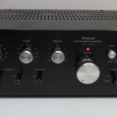 SANSUI AU-4900 INTEGRATED AMPLIFIER WORKS PERFECT SERVICED FULLY RECAPPED image 1