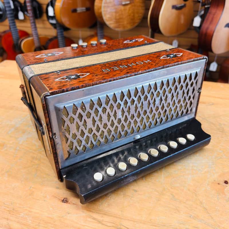 Hohner Steel Reeds 10-Button Accordion image 1