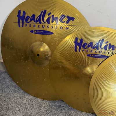 Meinl Headliner 3K 14,16,20 Cymbal Pack image 3