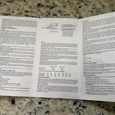 Jackson Owners manual and warranty card 2000s image 2