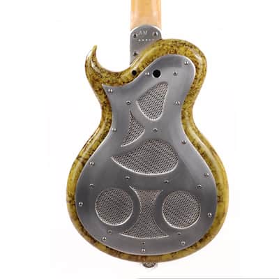 AM Guitars Anibal Mistorni Marble Sculpted Guitar image 8