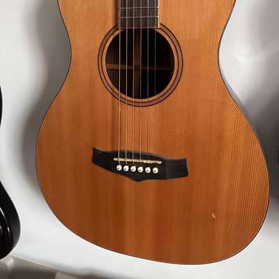 Tanglewood TWJ-P-E Java Solid Cedar/Amara/Spalted Mango Parlor with Electronics 2010s - Natural Gloss image 11