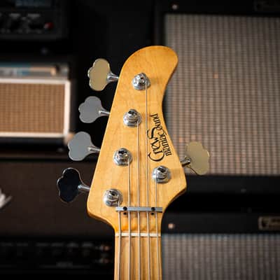Crews Maniac Sound Be Bottom 21 – 5-String – Swamp Ash – Active Electronics – Very Good Condition image 7