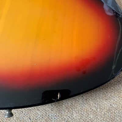Zenta 1960’s Guitar Japan SUNBURST image 21
