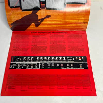 Fender Amplifier catalog 80s image 3