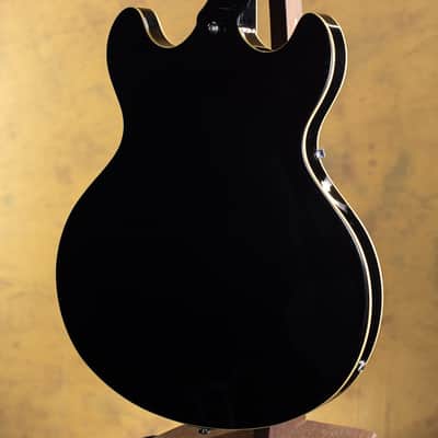 D'Angelico Premier DC Black Left Handed image 2