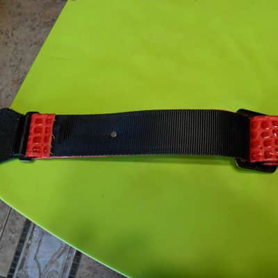 Get'm Get'm Aussie Gator Dragon Red Guitar and Bass Straps 2" - Aussie Gator Dragon Red image 4