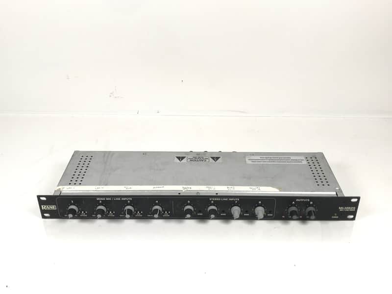 Rane MLM82S Mic & Line Mixer Commercial Professional Power image 1