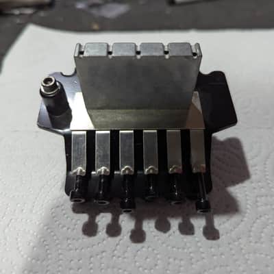 SBS Floyd Rose-Style Electric Guitar Bridge Double Tremolo Kit 2010s - Chrome image 7
