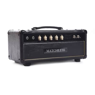 Matchless Laurel Canyon 20W Head Black w/ Gold Piping image 2