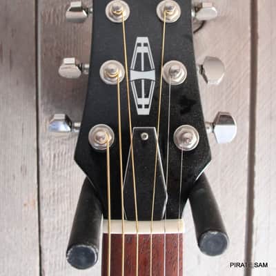 Vox VGA-3PS Giulietta Custom Art Guitar Acoustic Archtop with Built-In Electronics " Web of Deception " w/gig bag image 10