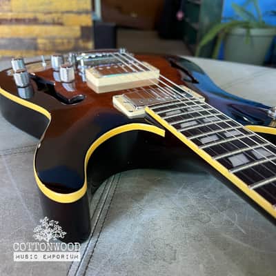 2006 Schecter Diamond Series C-1 E/A Semi-Hollow Hybrid Guitar – Dark Vintage Sunburst image 18