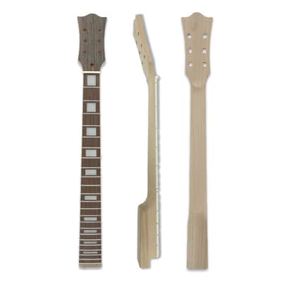 22fret Guitar Neck 24.75inch Mahogany Rosewood Fretboard Set in heel SG Style image 1