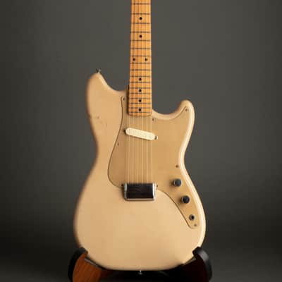 1958 Fender Musicmaster Electric Guitar - OHSC, newly refretted image 1