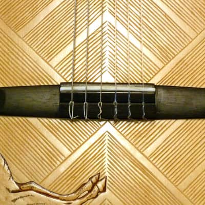 Blueberry NEW IN STOCK Handmade Classical Guitar Nylon Strings Alaskan Spruce and Balinese Rosewood image 3