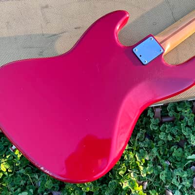 Fender Collector Series Dakota Red Jazz Bass Guitar 1981-1983 image 13