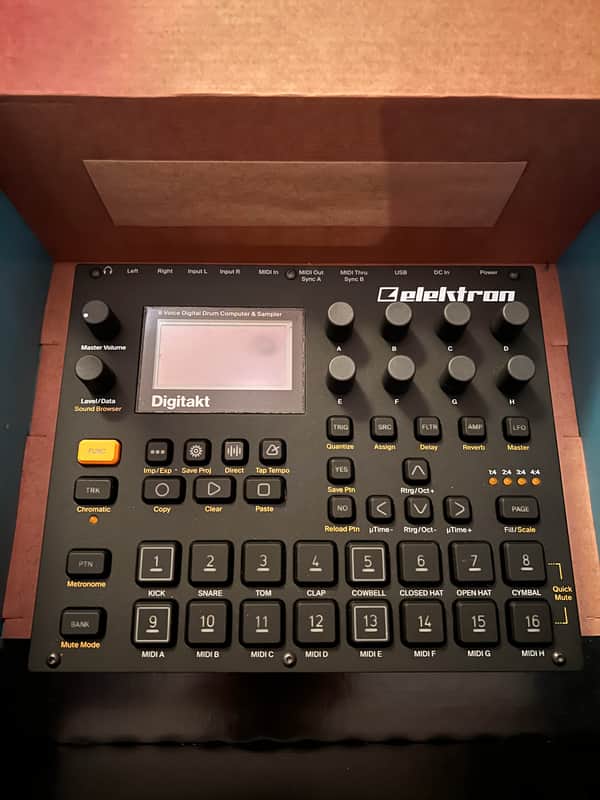 Elektron Digitakt 2017 - 2024 - Black image 1