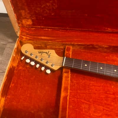 Fender Duo-Sonic 1963 Sunburst with OHSC image 3