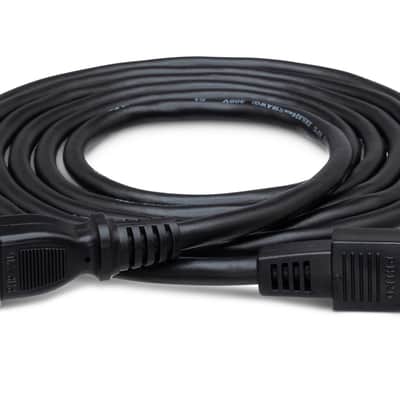 Hosa PWC-178 IEC C9 to NEMA 1-15P - 8' Power Cord image 1