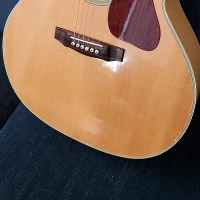 1975 Vintage Takamine F-365MS Jumbo Acoustic Guitar - Solid Spruce/Maple image 6