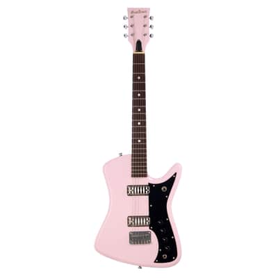 Airline Guitars Bighorn Shell Pink image 8