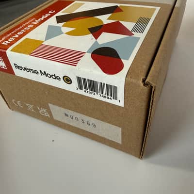 Chase Bliss Audio Reverse Mode C original White Edition as New in Box No. 369 image 8
