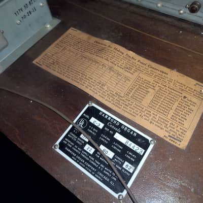 Hammond C3 image 13