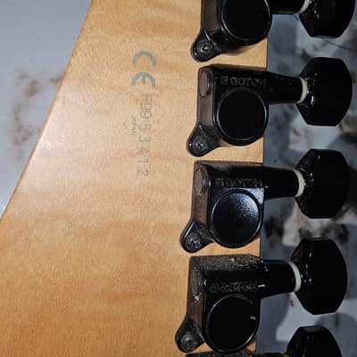 Ibanez RG 7620 24-fret Wizard 7 string neck made in Japan Fujigen 1999 - Maple and Rosewood image 8