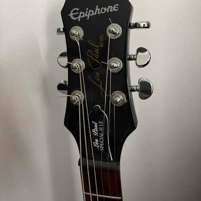 Epiphone Les Paul Special-II LE 2009 - 2019 - Worn Black image 2